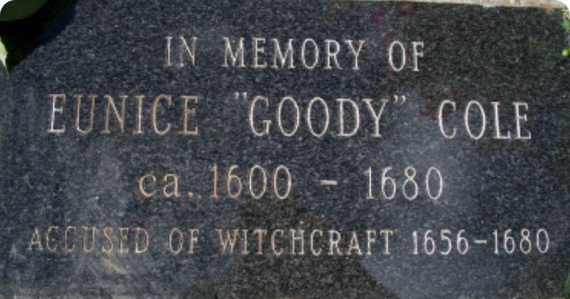 Eunice "Goody" Cole Gravestone