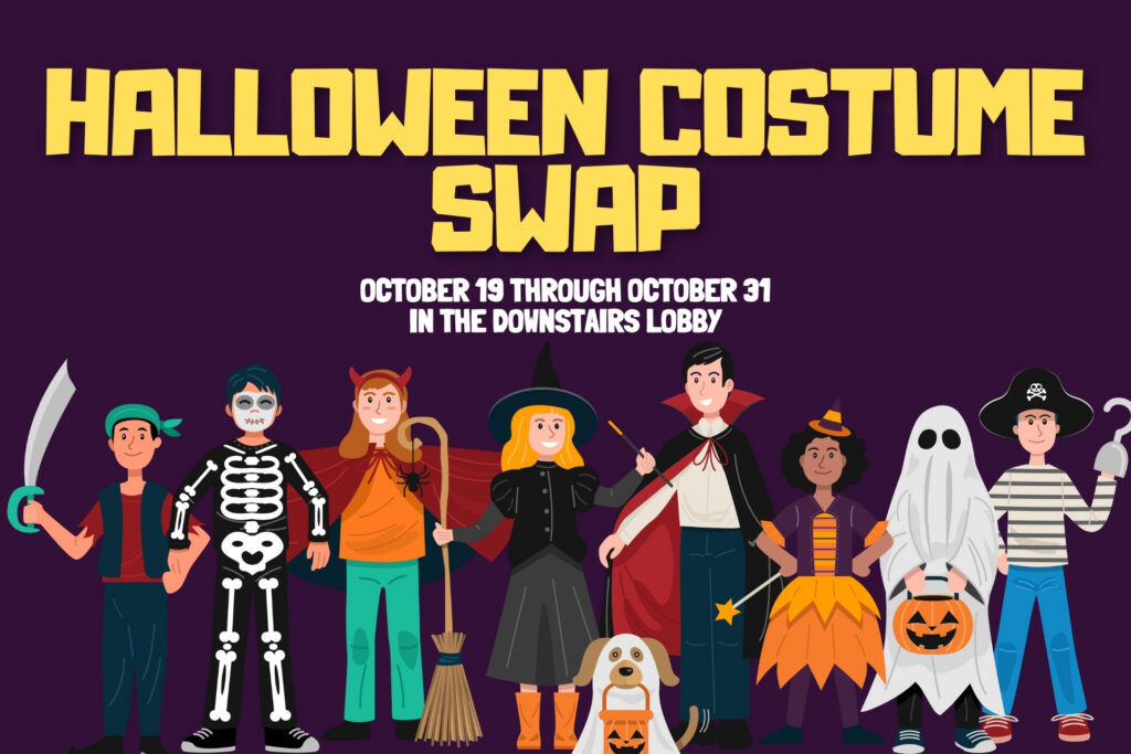 Halloween Costume Swap from October 19 through 31